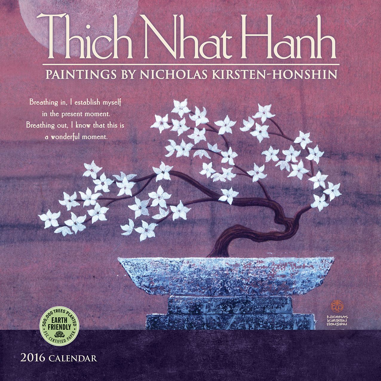 2016 Thich Nhat Hanh Wall Calendar