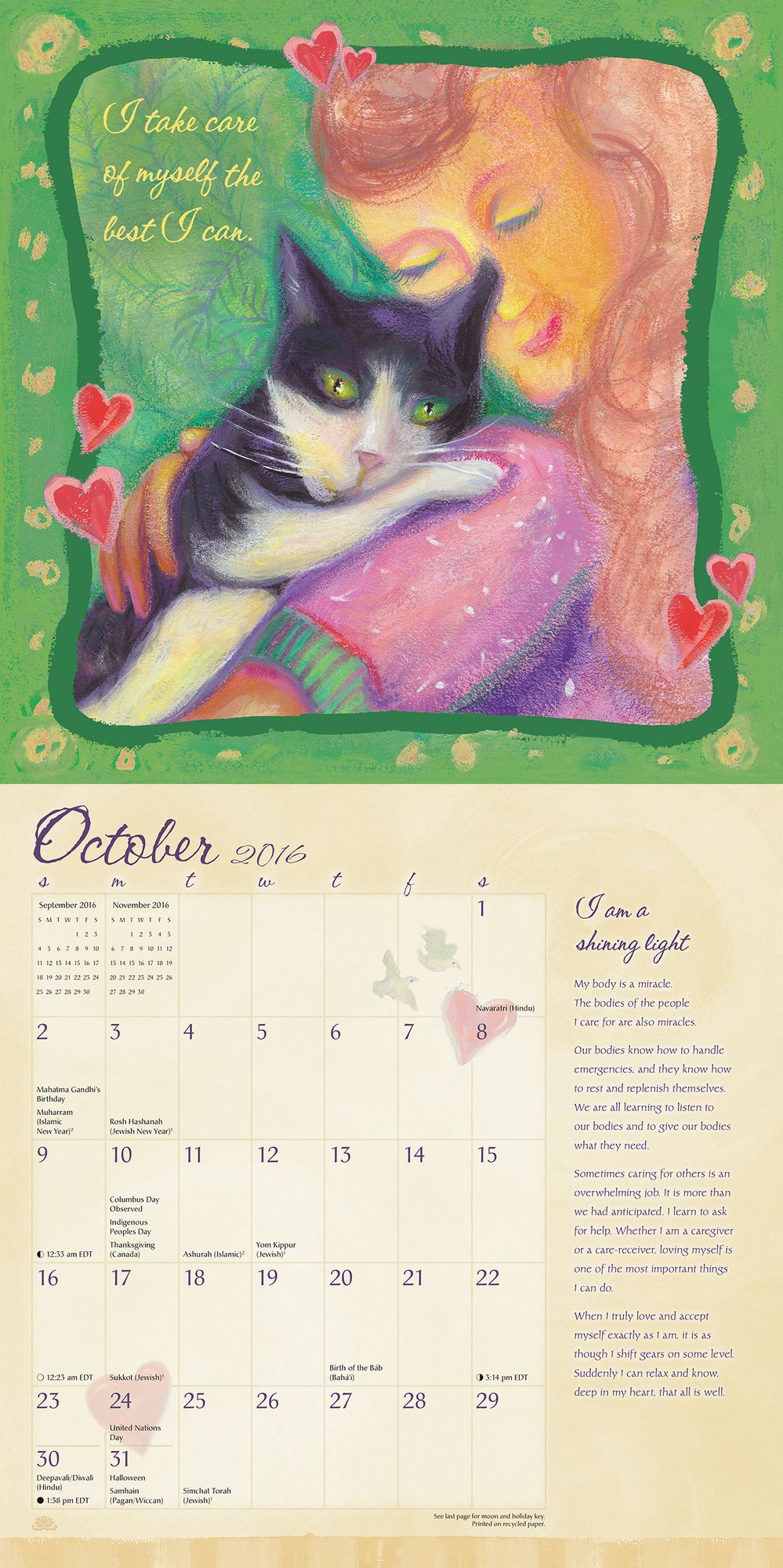 2016 You Can Heal Your Life Wall Calendar