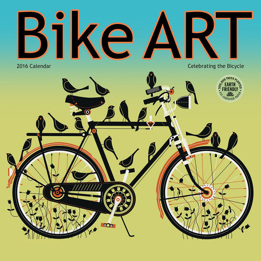 2016 Bike Art Wall Calendar