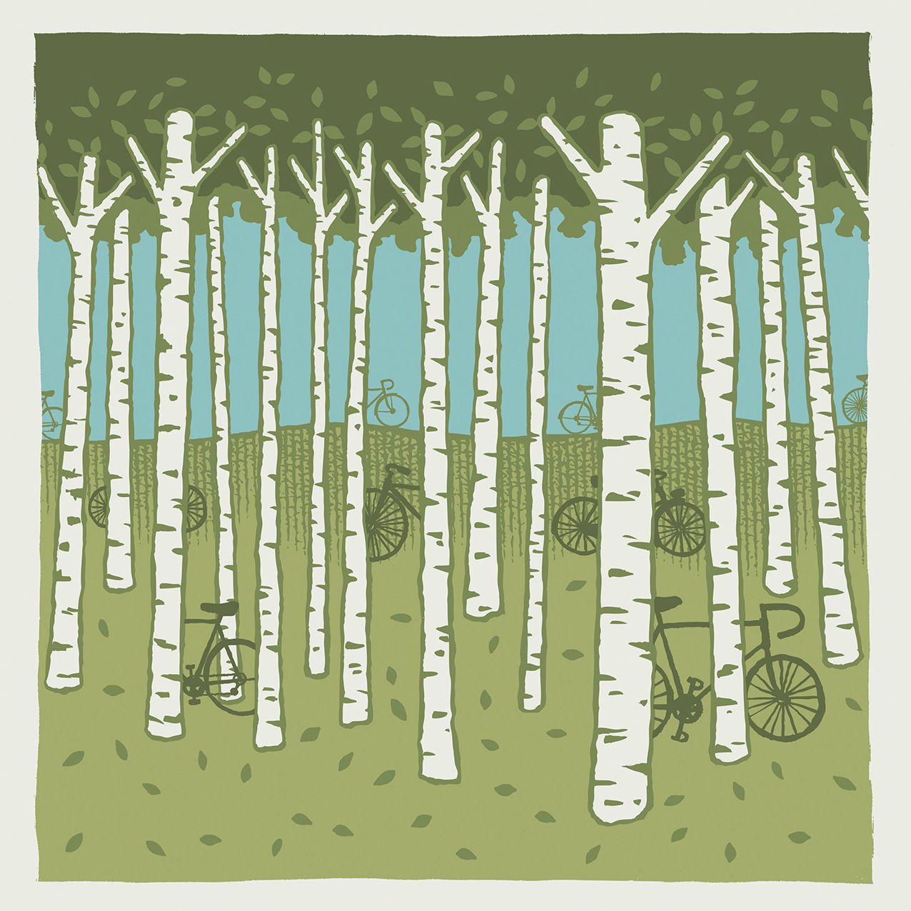 2016 Bike Art Wall Calendar