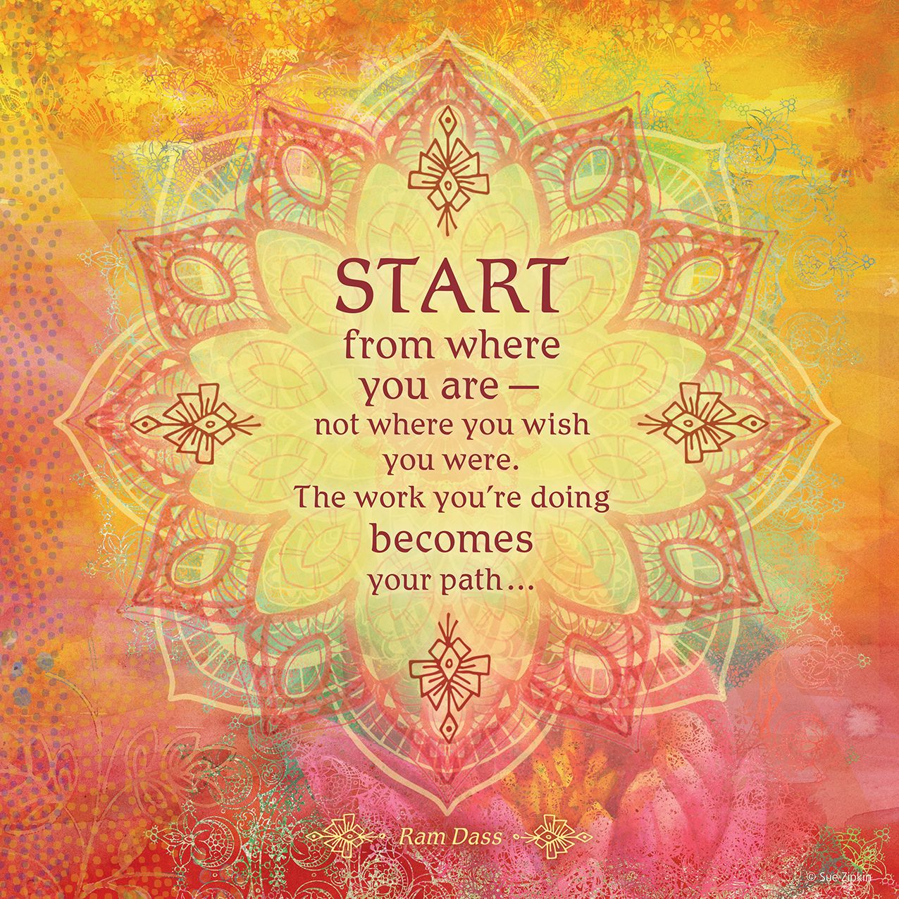 2016 Be Here Now Wall Calendar