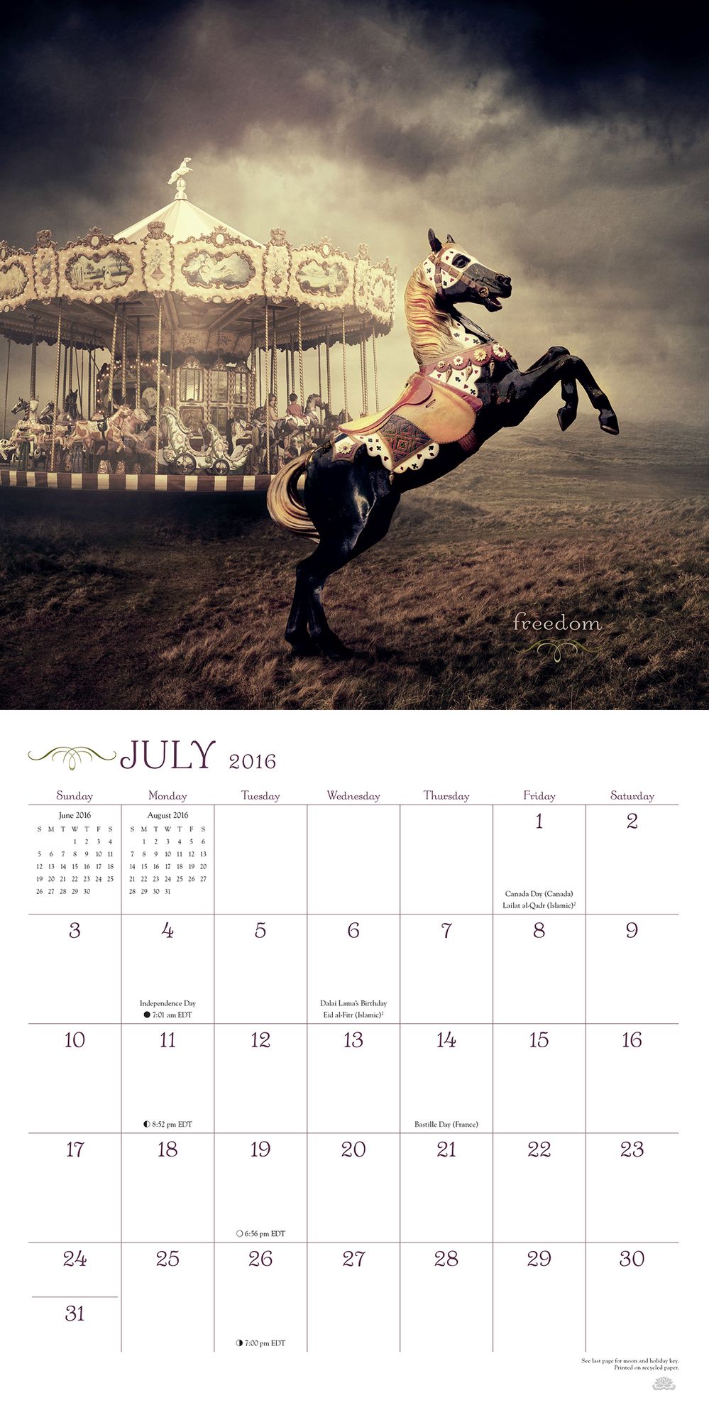 2016 Animal Tales Wall Calendar