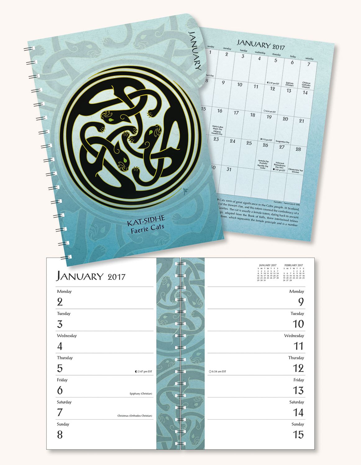 2017 Celtic Mandala Engagement Calendar