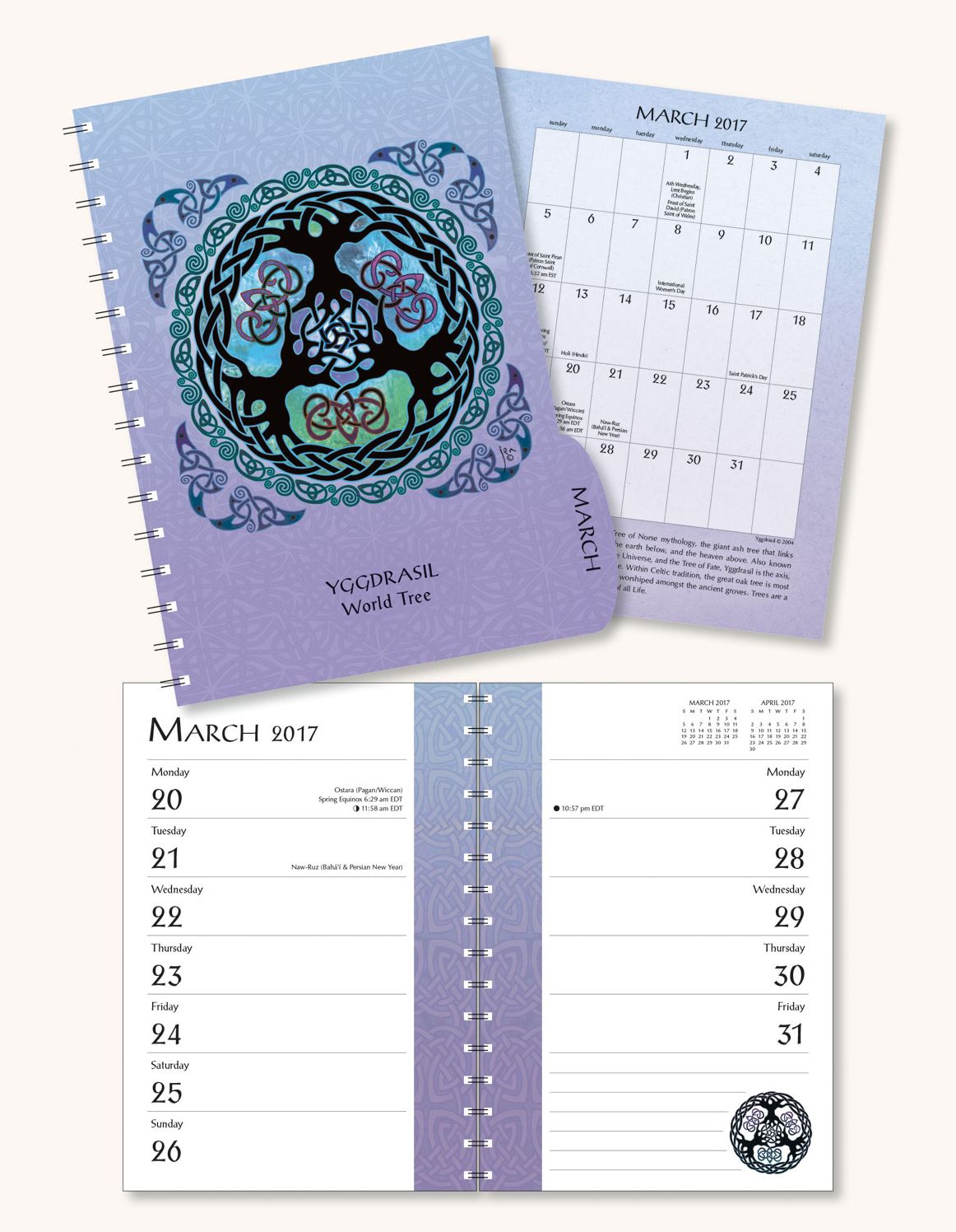2017 Celtic Mandala Engagement Calendar