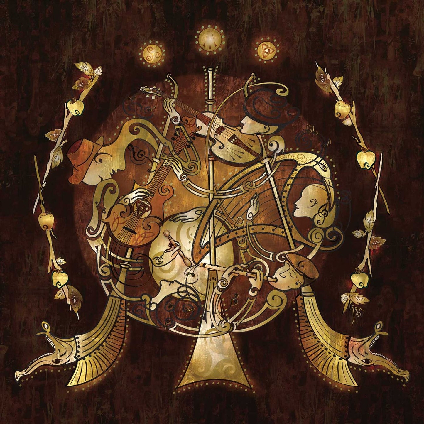 2018 Celtic Mandala Wall Calendar