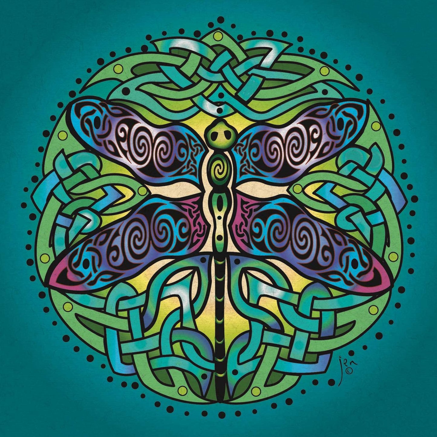 2018 Celtic Mandala Wall Calendar