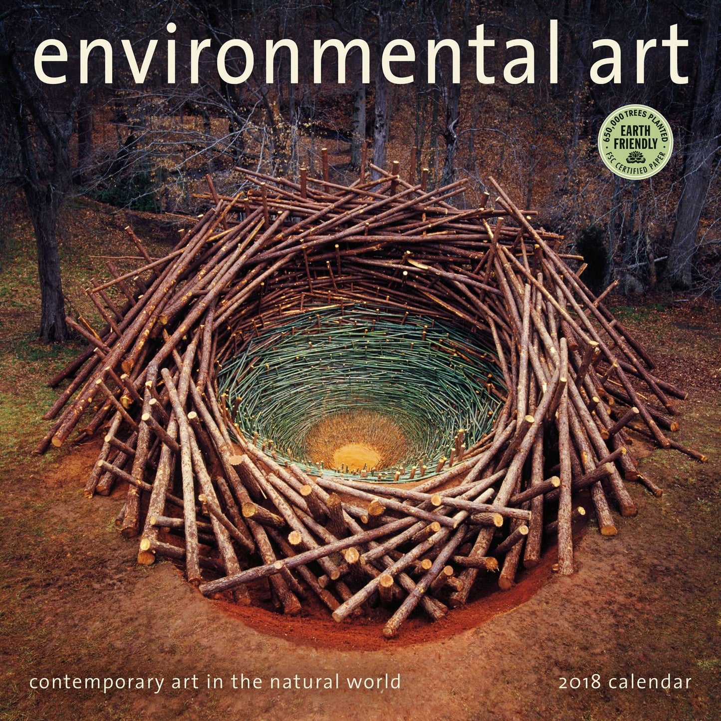 2018 Environmental Art Wall Calendar