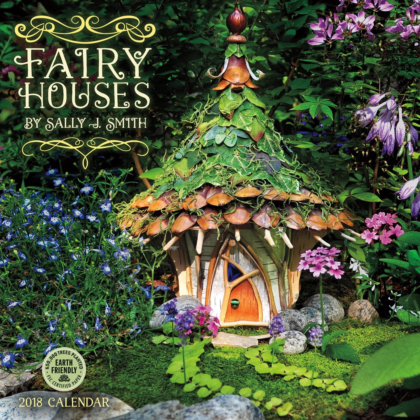 2018 Fairy Houses Wall Calendar
