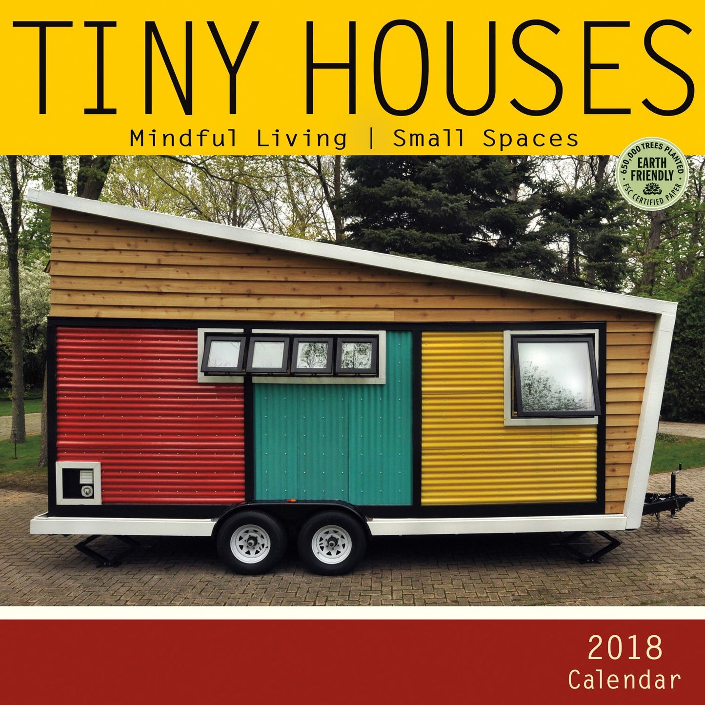 2018 Tiny Houses Wall Calendar