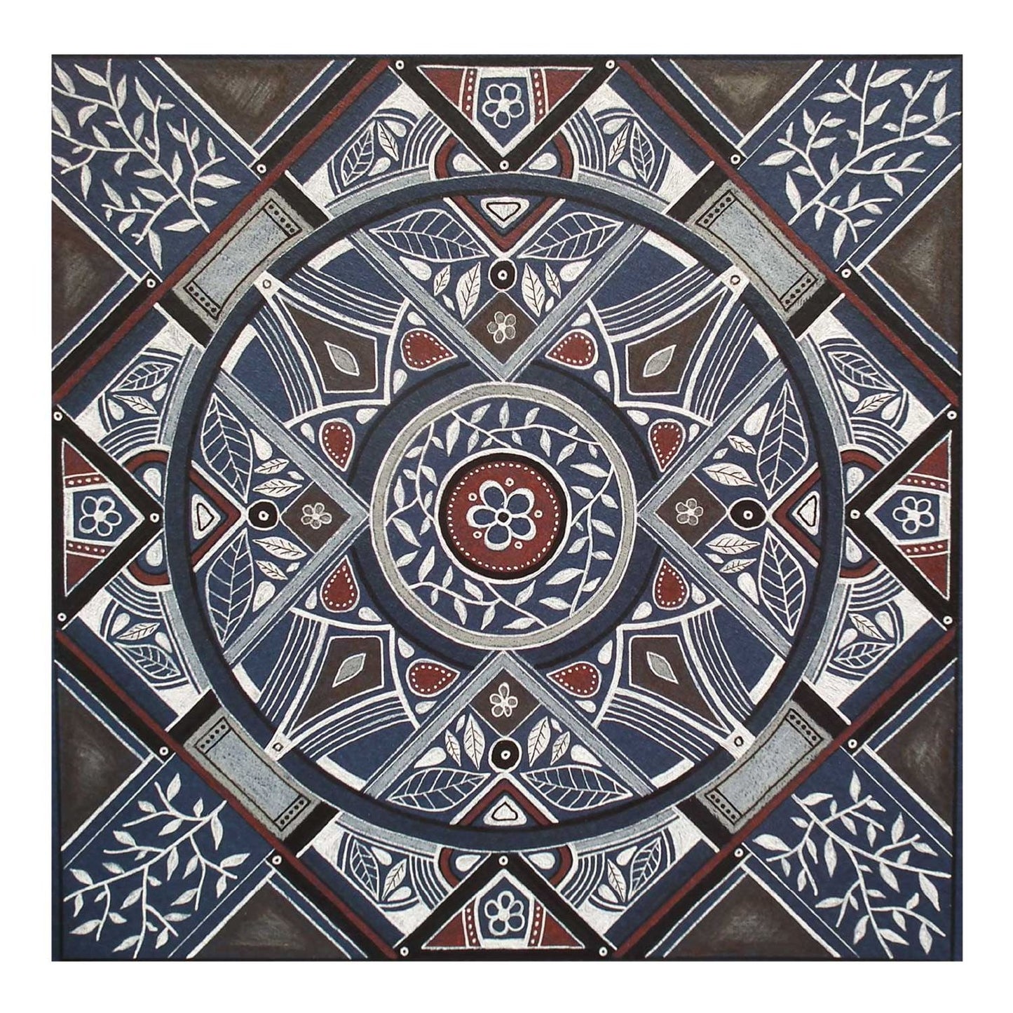2018 Mandala Meditations Wall Calendar