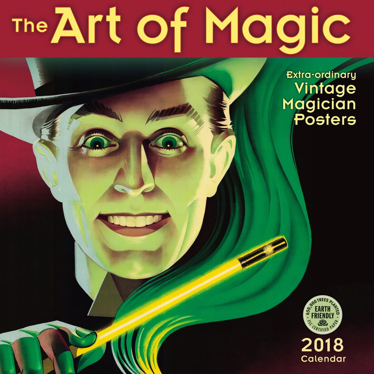 2018 Art of Magic Wall Calendar