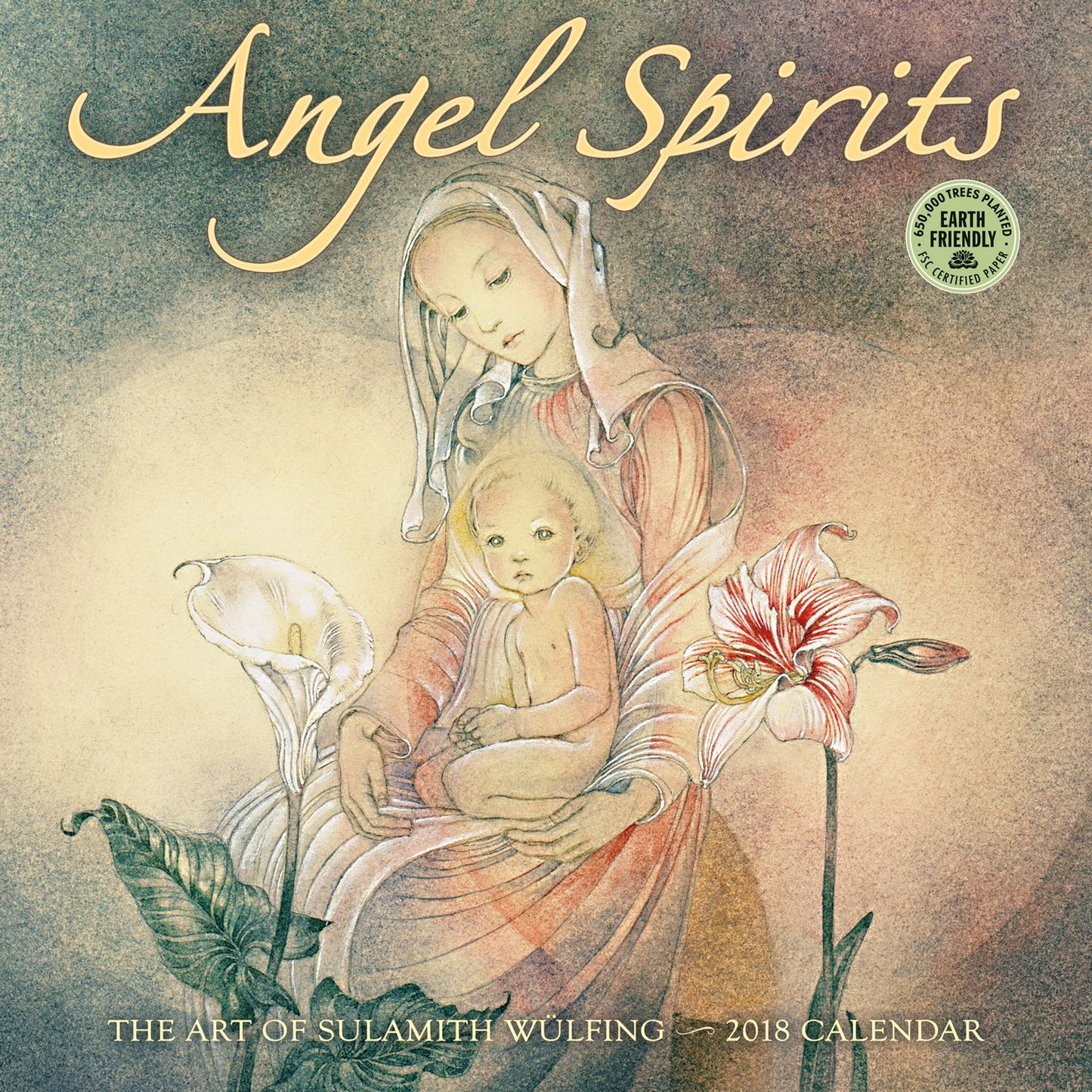 2018 Angel Spirits Wall Calendar