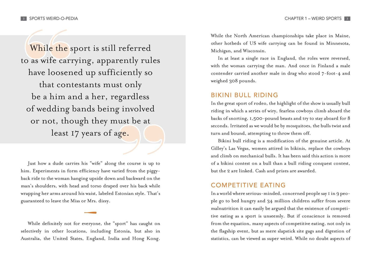 Sports Weird-O-Pedia