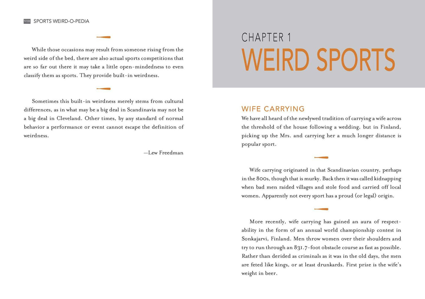 Sports Weird-O-Pedia