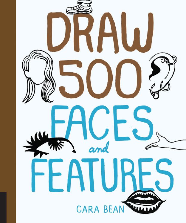 Draw 500 Faces and Features