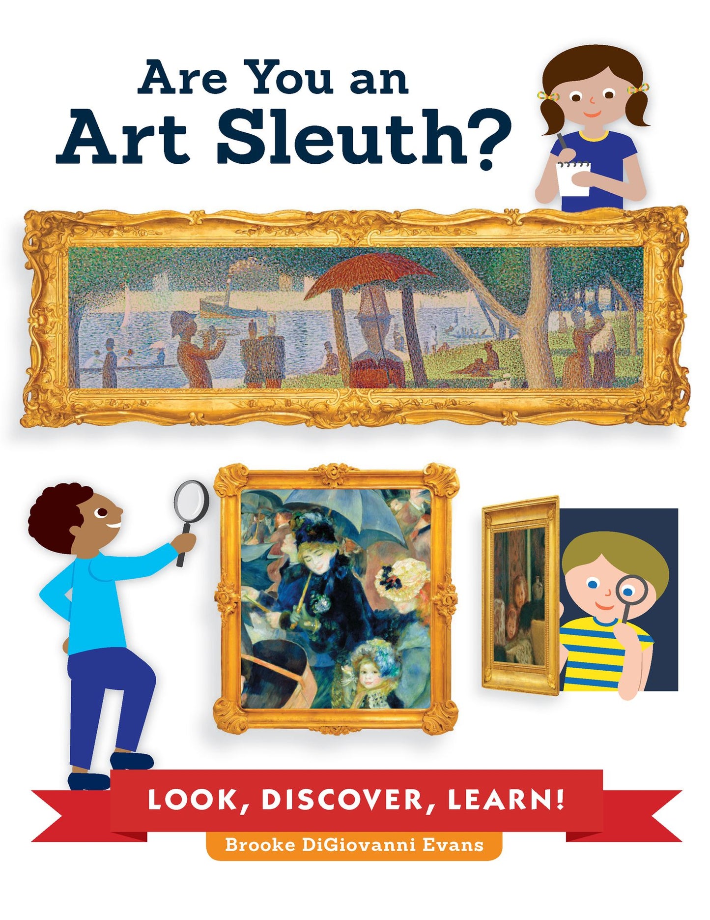 Are You an Art Sleuth?: Look, Discover, Learn! (PagePerfect NOOK Book)