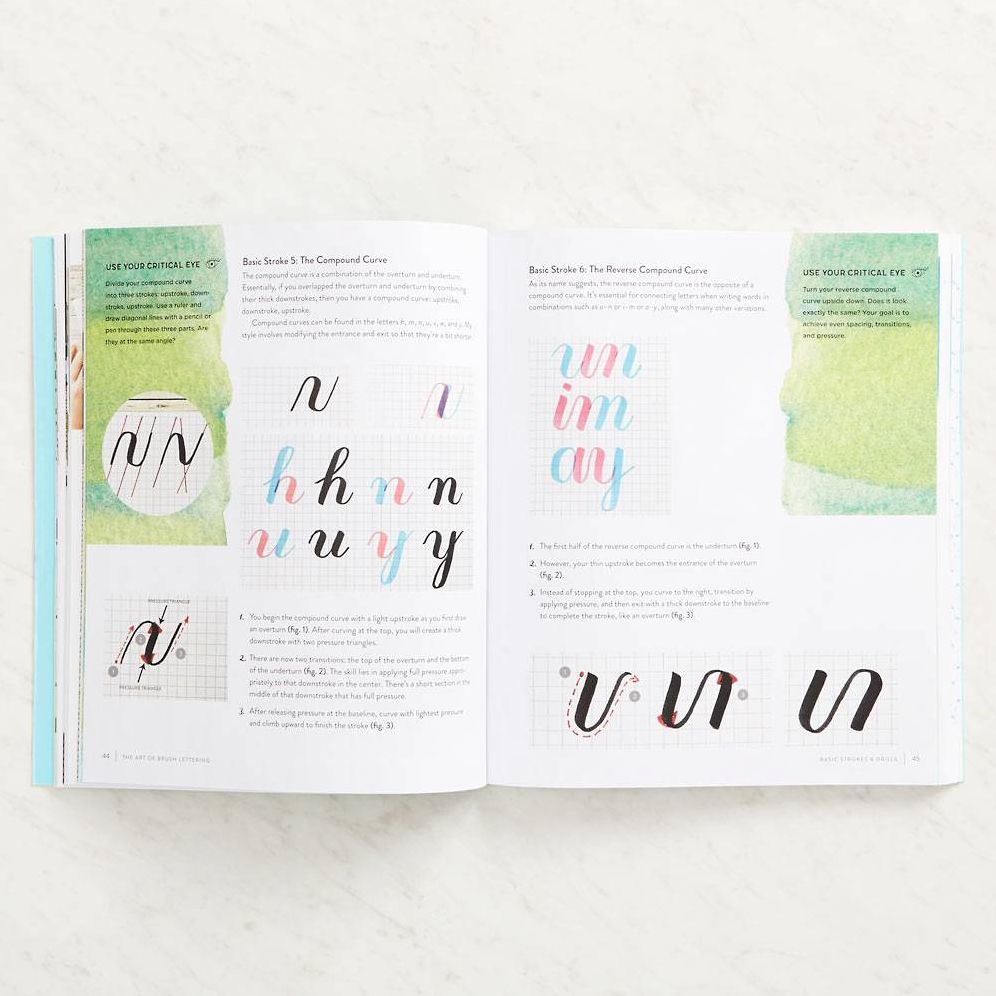 The Art of Brush Lettering: A Stroke-by-Stroke Guide to the Practice and Techniques of Creative Lettering and Calligraphy