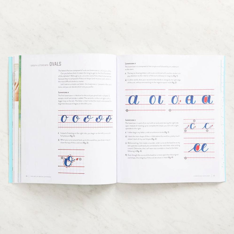 The Art of Brush Lettering: A Stroke-by-Stroke Guide to the Practice and Techniques of Creative Lettering and Calligraphy