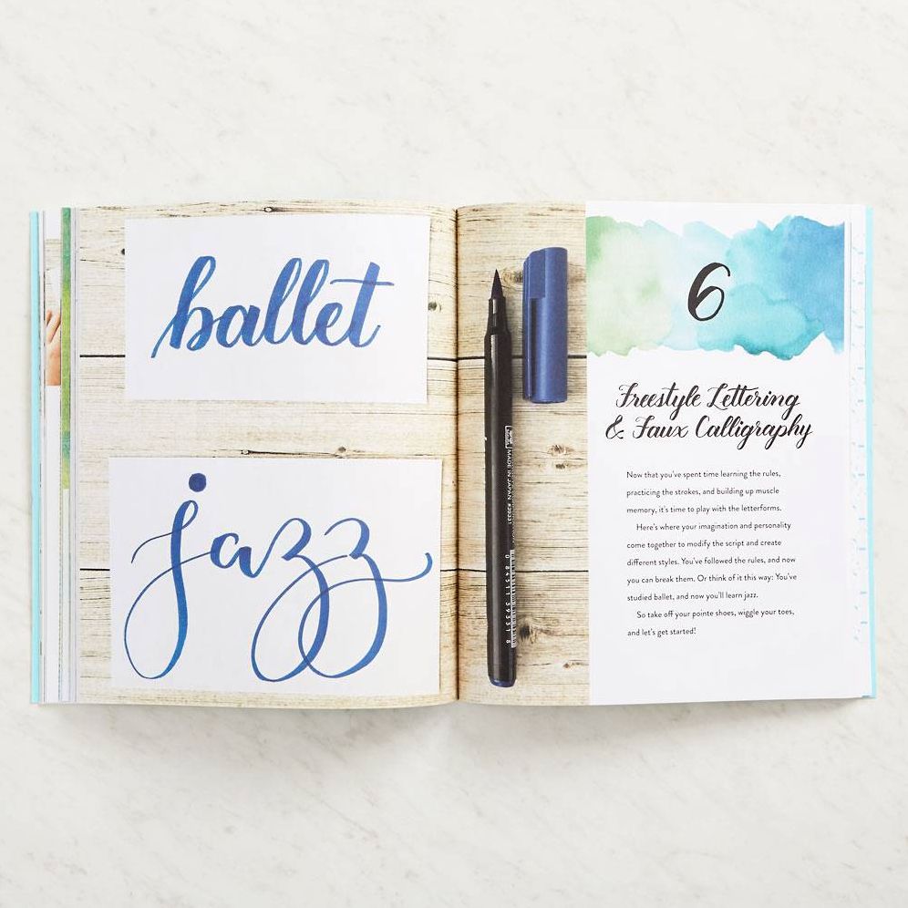 The Art of Brush Lettering: A Stroke-by-Stroke Guide to the Practice and Techniques of Creative Lettering and Calligraphy