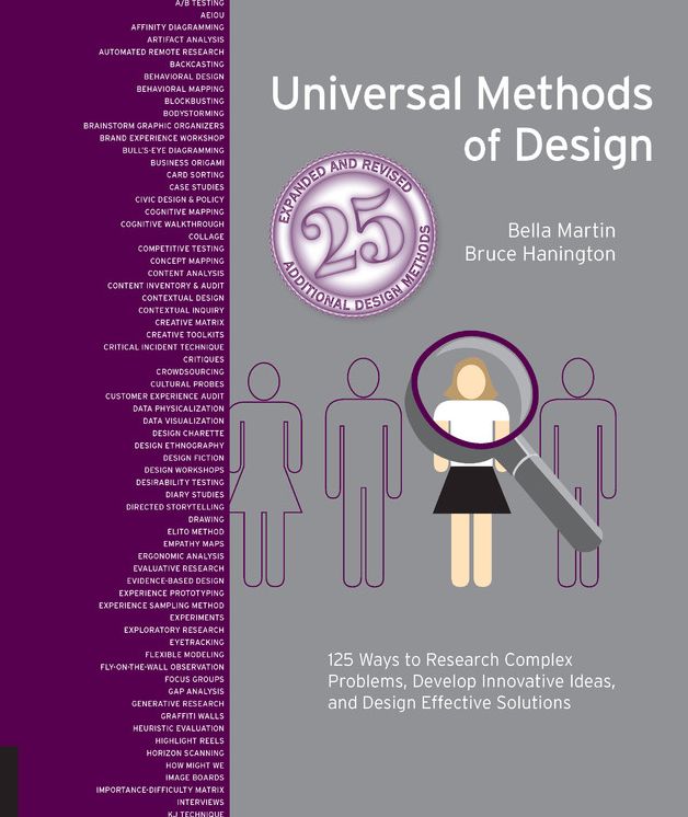 Universal Methods of Design : 125 Ways to Research Complex Problems, Develop Innovative Ideas, and Design Effective Solutions