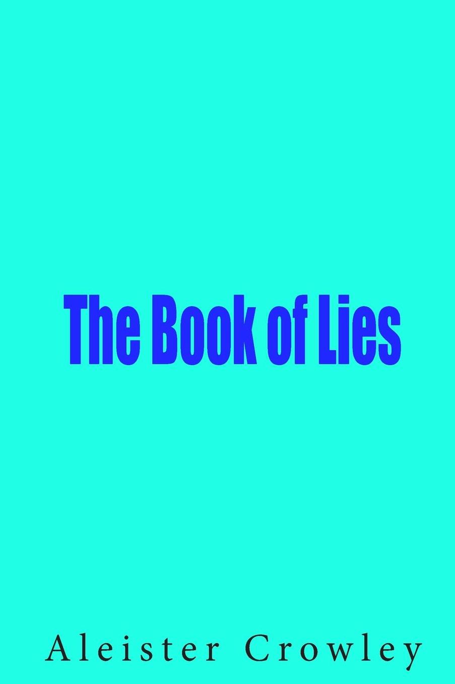The Book of Lies