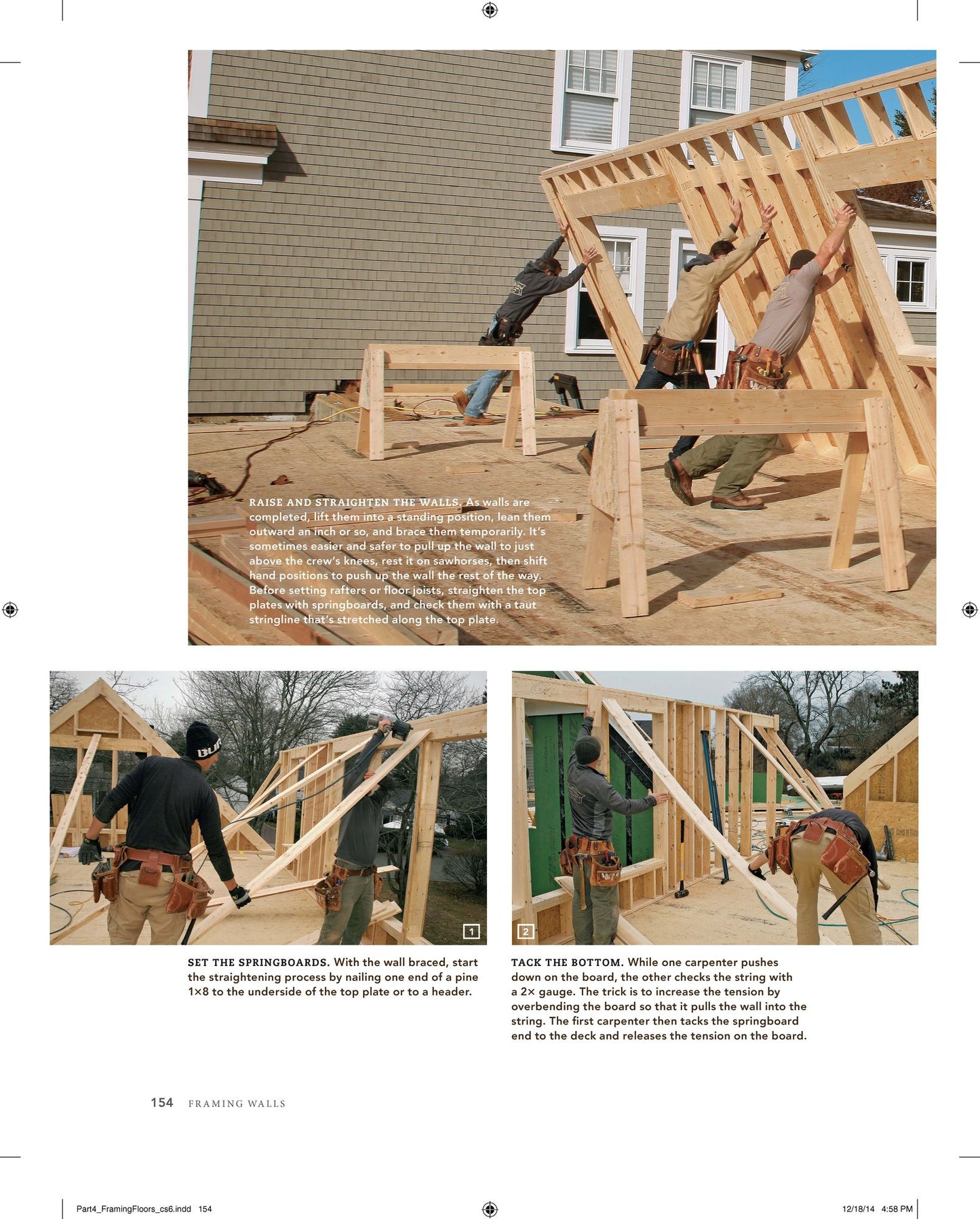 Framing Floors, Walls & Ceilings