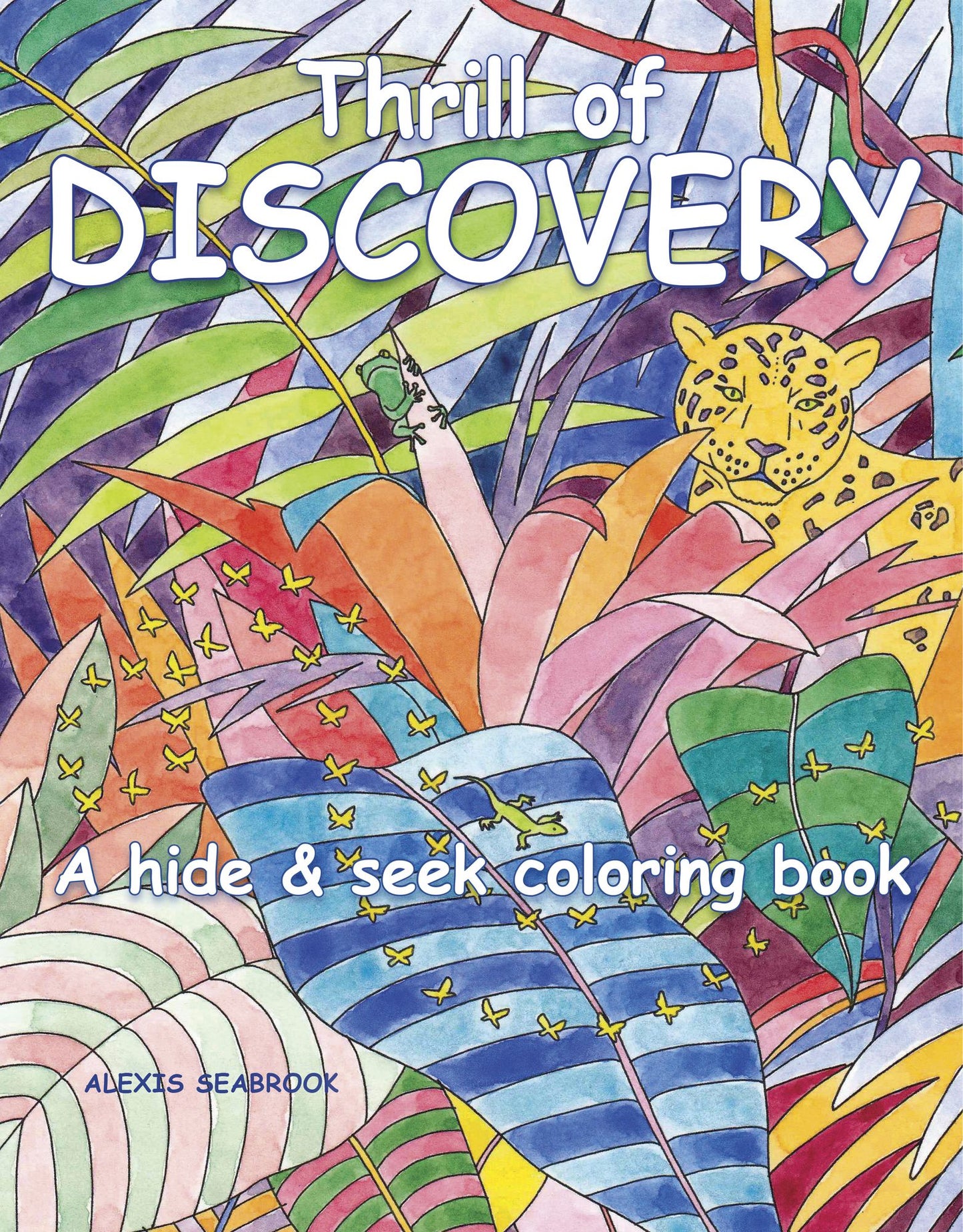 Thrill of Discovery: A hide & seek coloring book