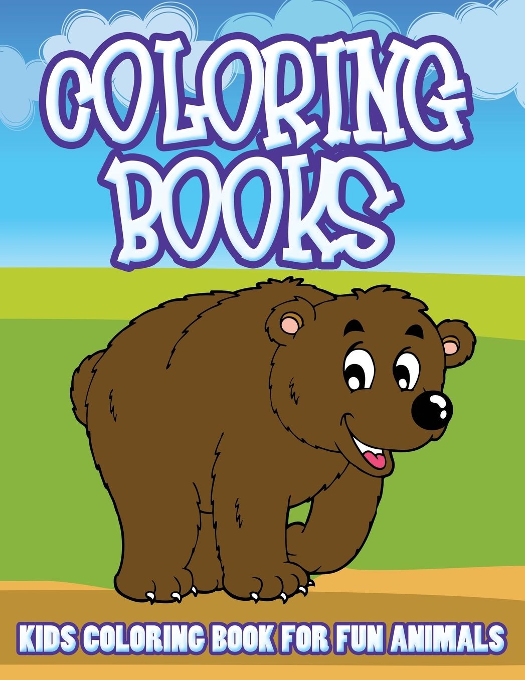 Kids Coloring Book for Fun Animals