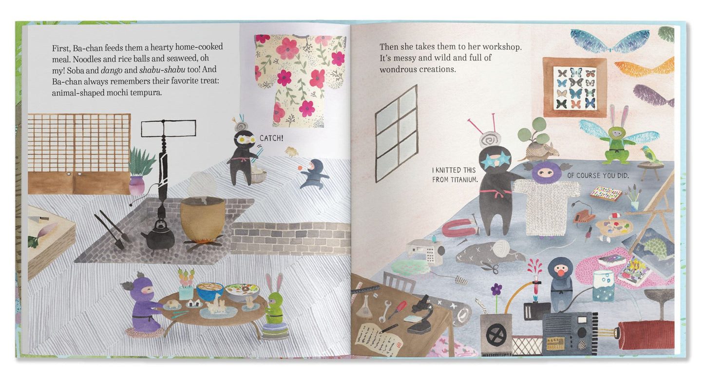 Ba-Chan the Ninja Grandma: An Adventure with Little Kunoichi the Ninja Girl