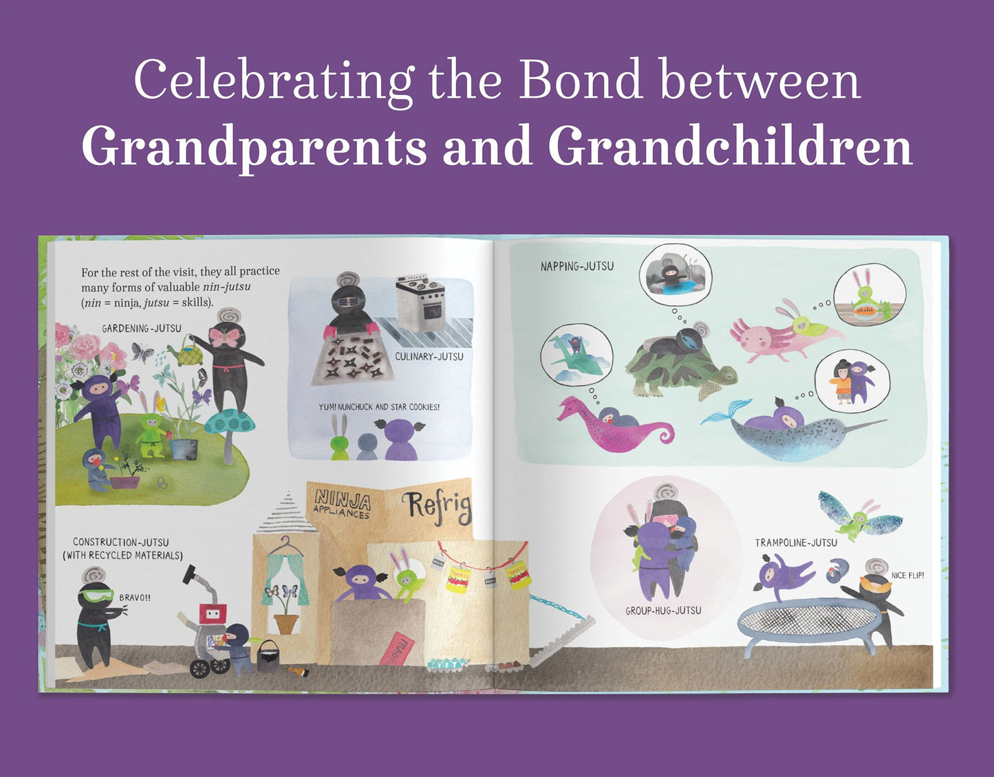 Ba-Chan the Ninja Grandma: An Adventure with Little Kunoichi the Ninja Girl