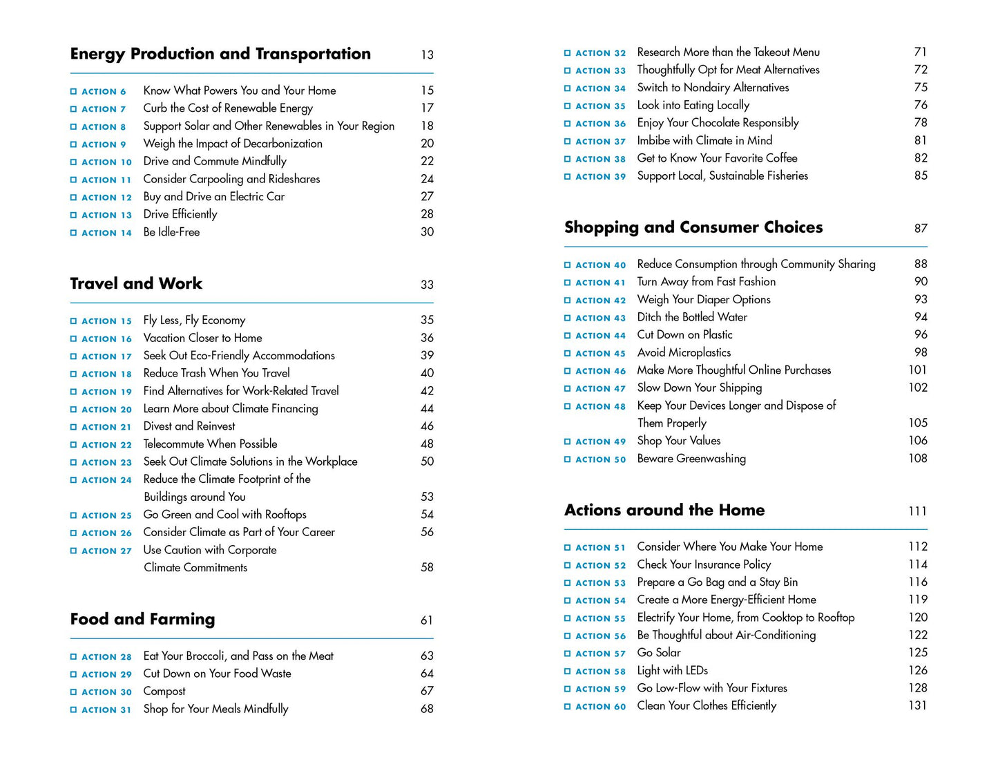 The Climate Action Handbook: A Visual Guide to 100 Climate Solutions for Everyone