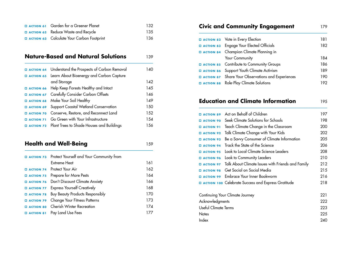 The Climate Action Handbook: A Visual Guide to 100 Climate Solutions for Everyone