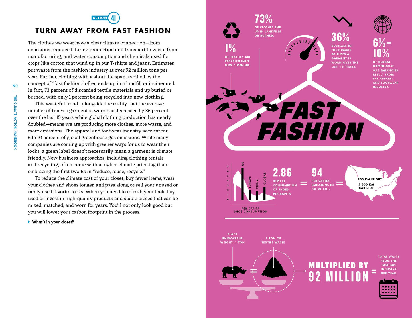 The Climate Action Handbook: A Visual Guide to 100 Climate Solutions for Everyone