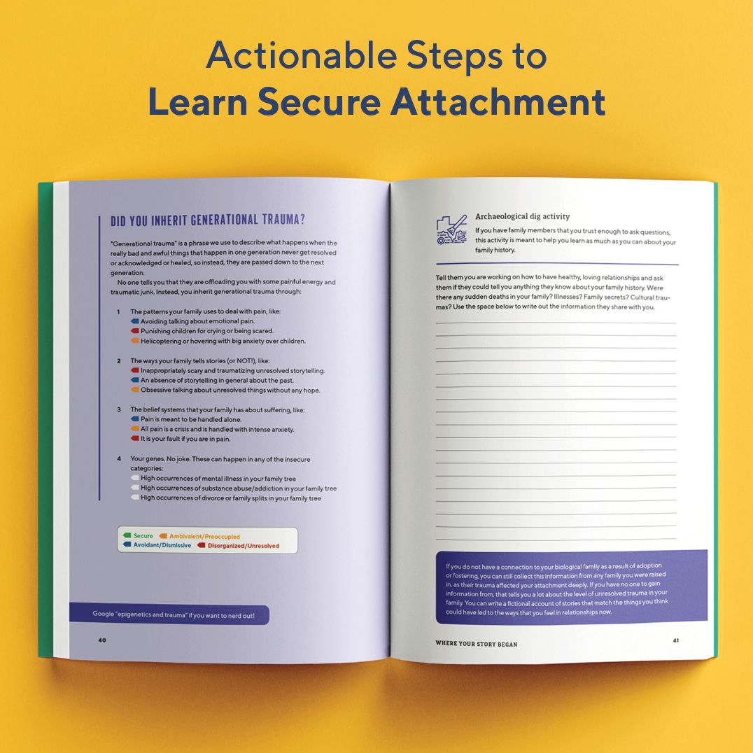 Securely Attached: Transform Your Attachment Patterns into Loving, Lasting Romantic Relationships ( Attached Book)