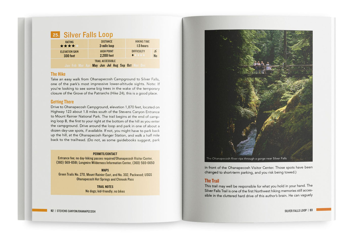 Day Hike Washington: Mount Rainier, 5th Edition: More than 50 Trails around Mount Rainier National Park, Longmire, and Paradise Area