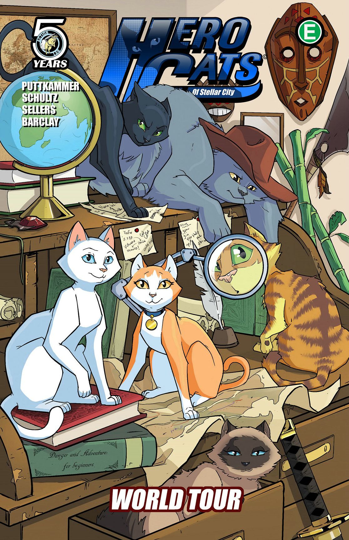 Hero Cats of Stellar City, Volume 4: World Tour