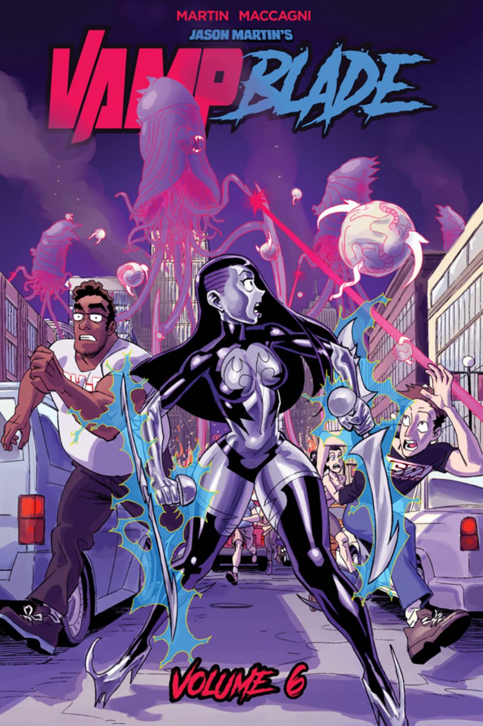 Vampblade Volume 6: World War Detroit