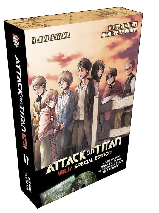 Attack on Titan 17 Special Edition w/DVD