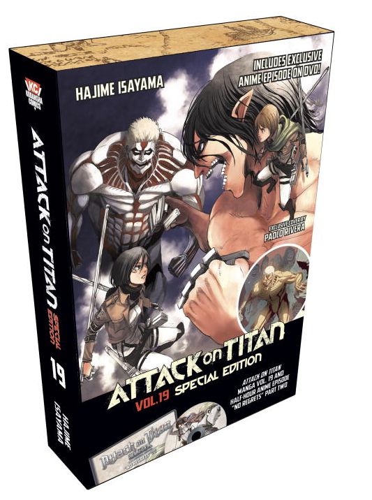 Attack on Titan 19 Special Edition w/DVD