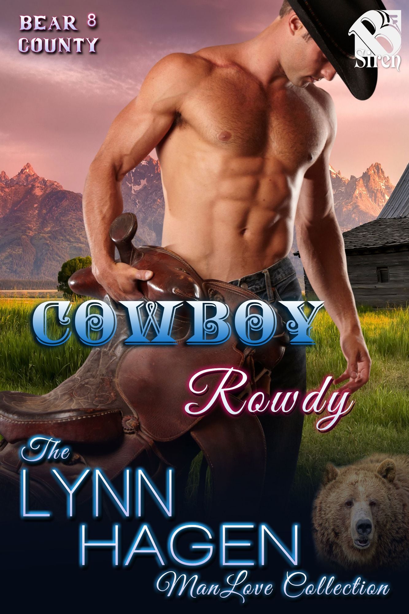 Cowboy Rowdy [Bear County 8] (Siren Publishing The Lynn Hagen ManLove Collection)