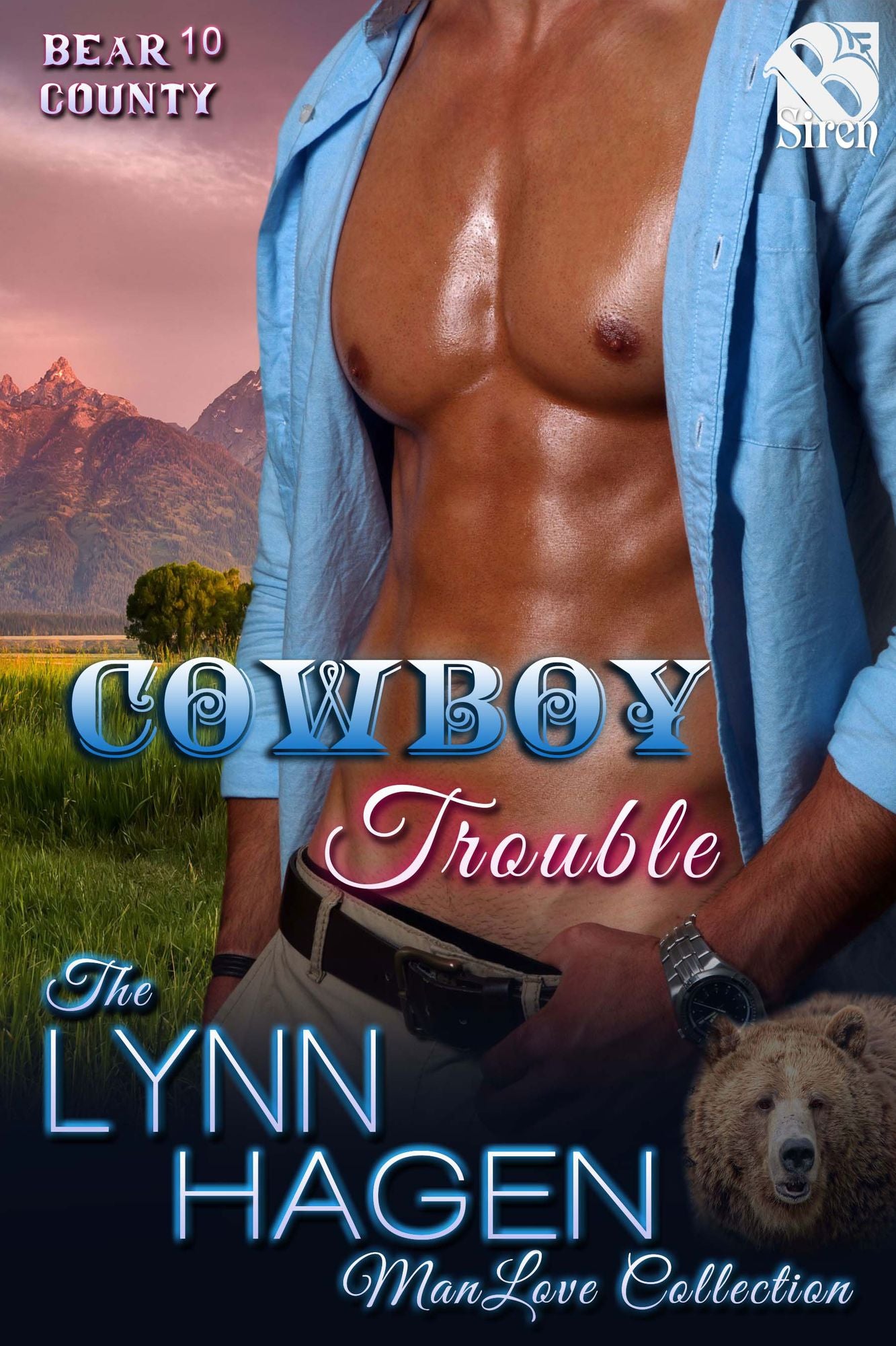 Cowboy Trouble [Bear County 10] (Siren Publishing The Lynn Hagen ManLove Collection)