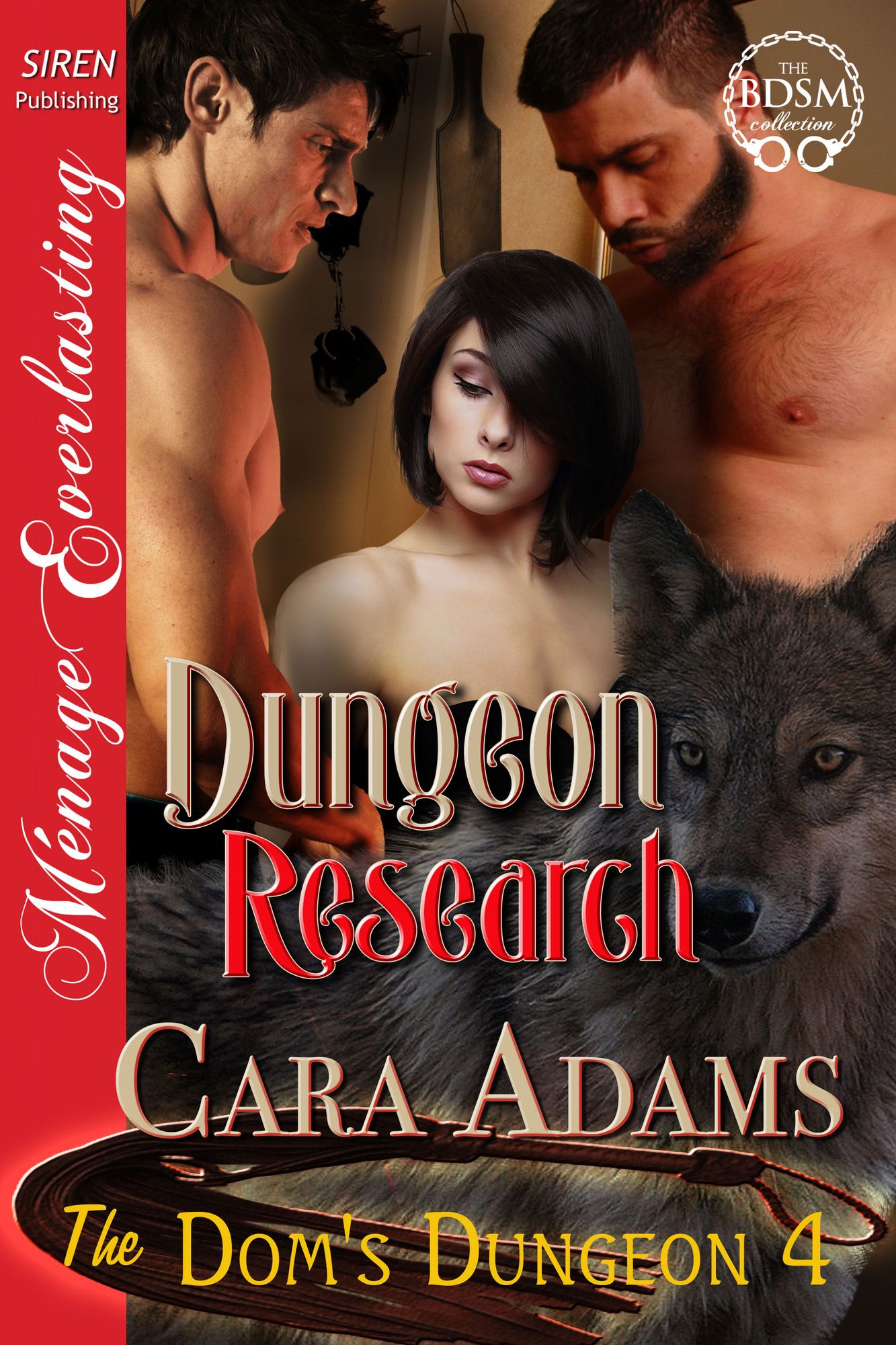 Dungeon Research [The Dom's Dungeon 4] (Siren Publishing Menage Everlasting)