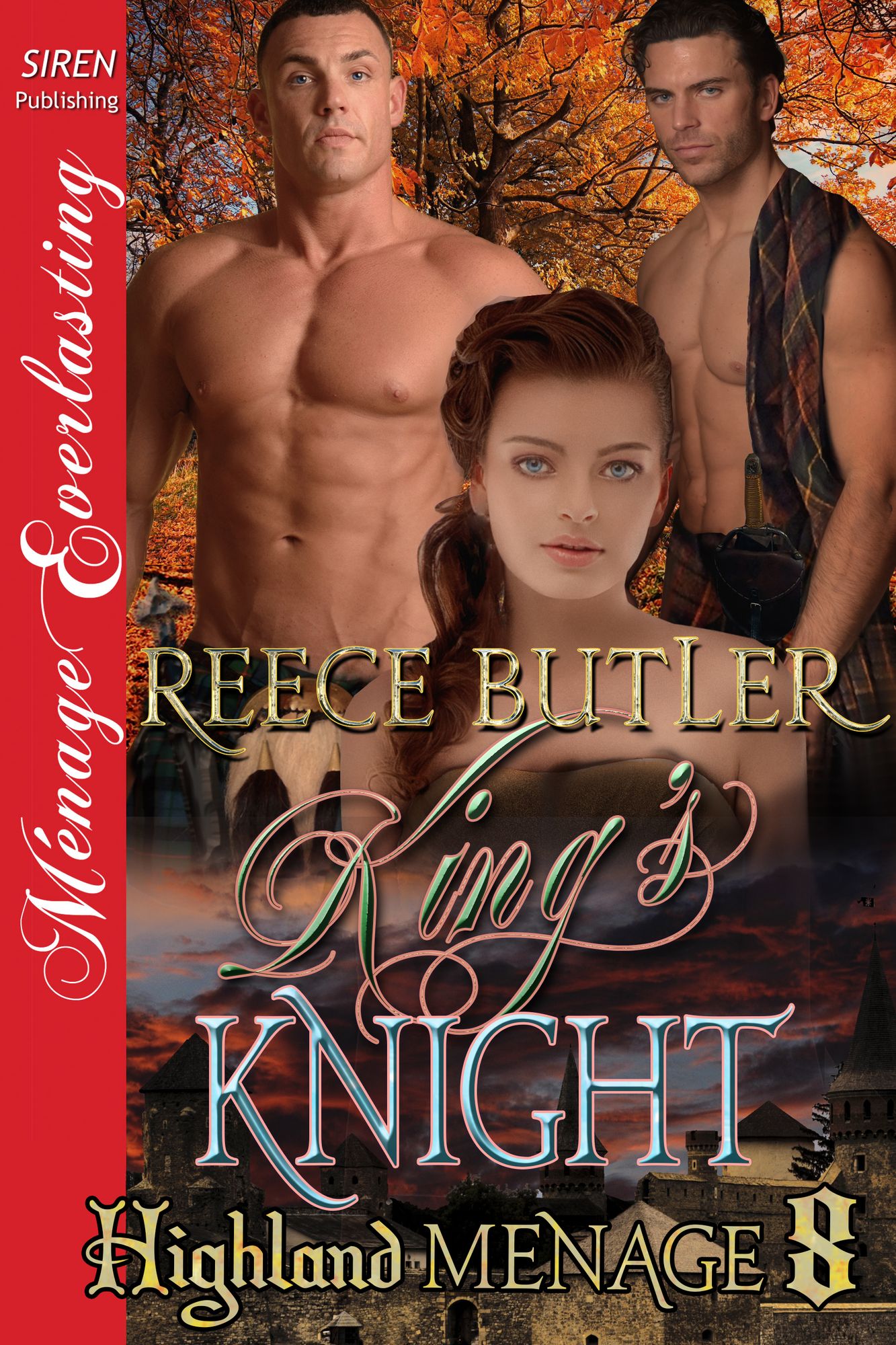 King's Knight [Highland Menage 8] (Siren Publishing Menage Everlasting)