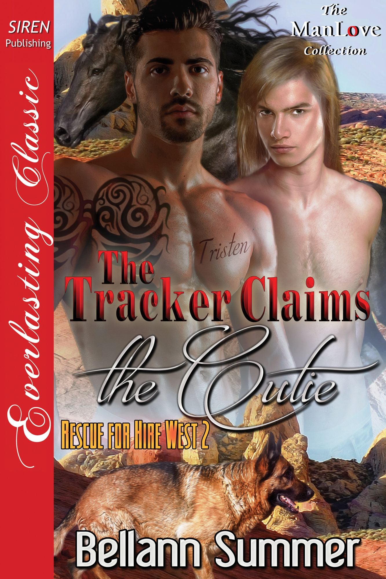 The Tracker Claims the Cutie [Rescue for Hire West 2] (Siren Publishing Everlasting Classic ManLove)