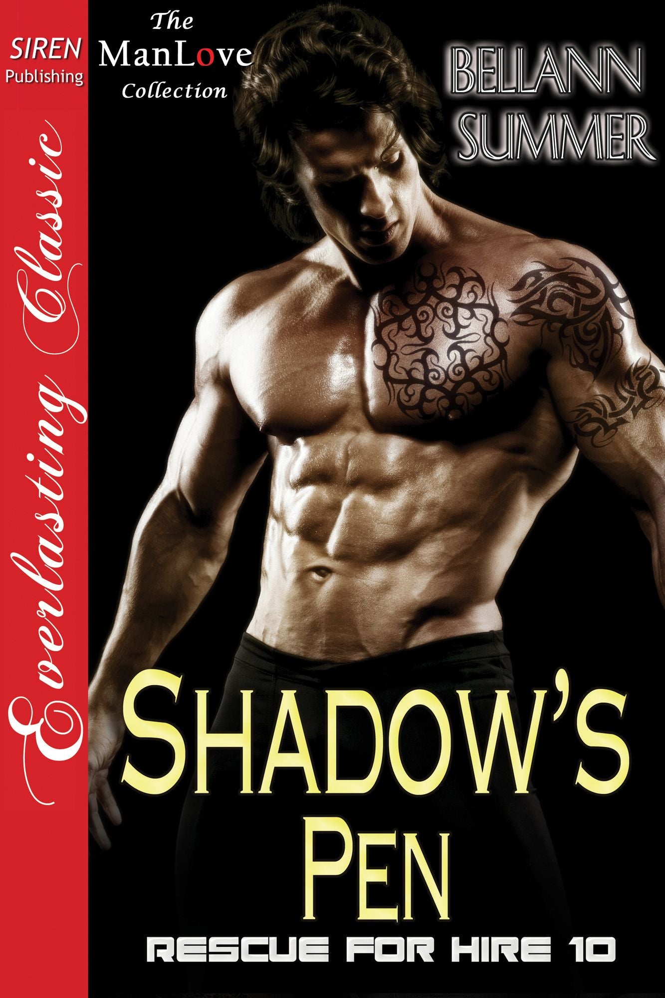 Shadow's Pen [Rescue for Hire 10] (Siren Publishing Everlasting Classic ManLove)