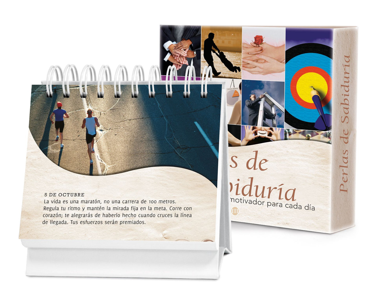 Perlas de Sabiduria Vol. 3: Un diario Quotebook en practico formato de escritorio