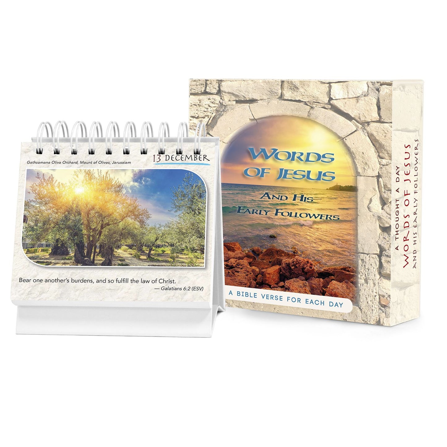 Words of Jesus and His Early Followers: A 365 Day Perpetual Calendar / Daily Desktop Quotebook