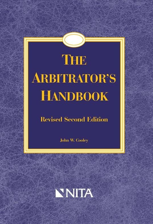 The Arbitrator's Handbook, Second Edition