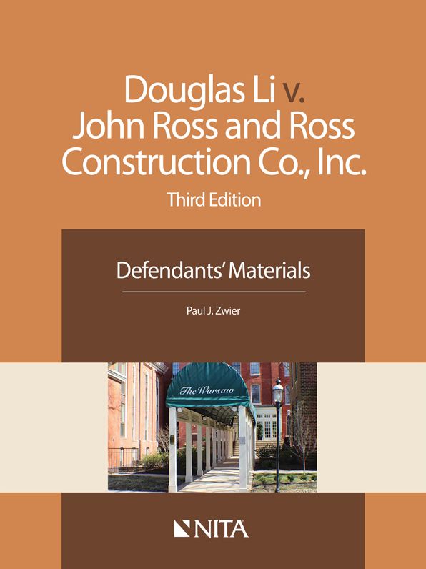 Doug Li v. Ross and Ross Construction Co., Inc. Barristers Version