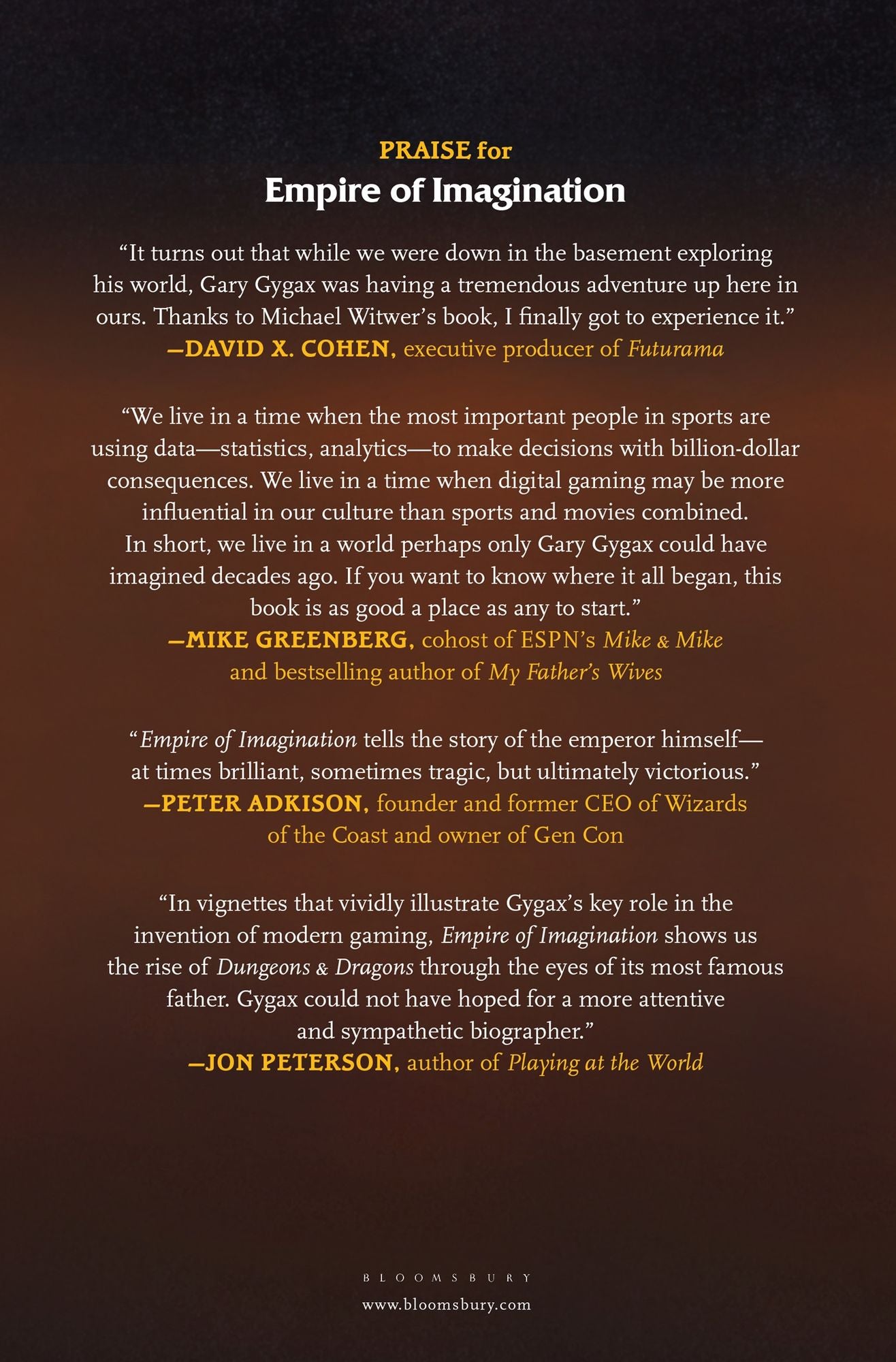 Empire of Imagination: Gary Gygax and the Birth of Dungeons & Dragons